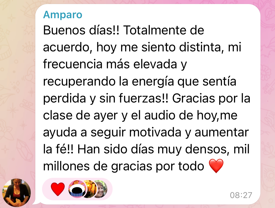 Testimonio Sanacion membresia amparo