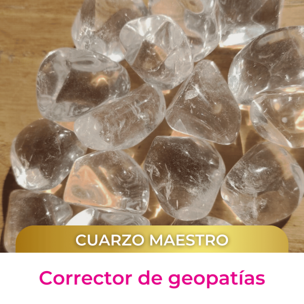 Cuarzo maestro corrector geopático